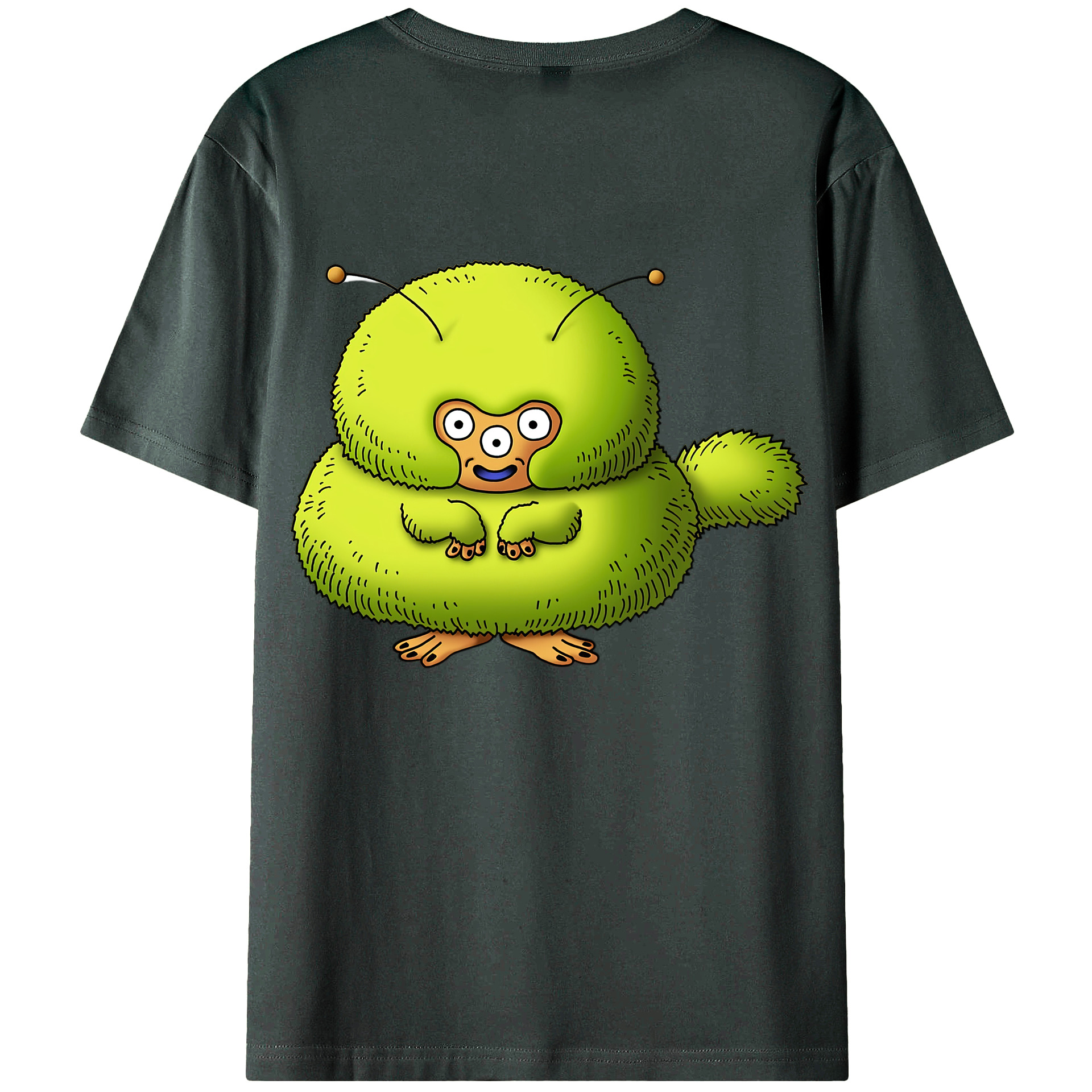 （画像用） ドラゴンクエスト Doragon Kuesuto Dragon Quest 綿100％ メンズ半袖Tシャツ（バックプリント） 通気性